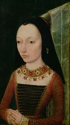 Margarete von York (1446-1503) Herzogin von Burgund, ca. 1477